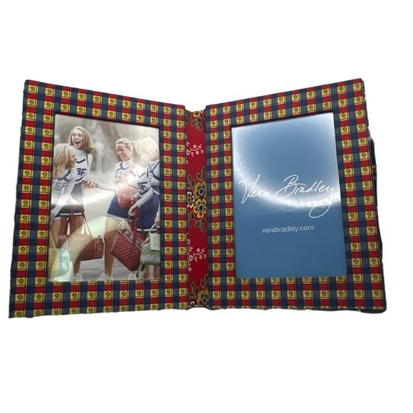 NWOT VERA BRADLEY Quilted Cotton Picture Frame - Picture 3 of 7